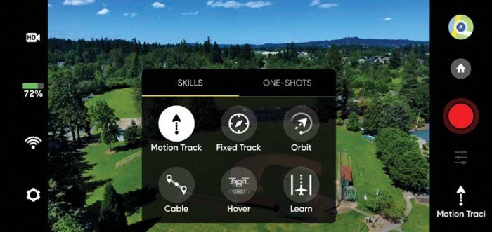 Skydio 2 Plus autonomous drone follow me mode accuracy test